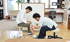 カウンセリングと施術の説明